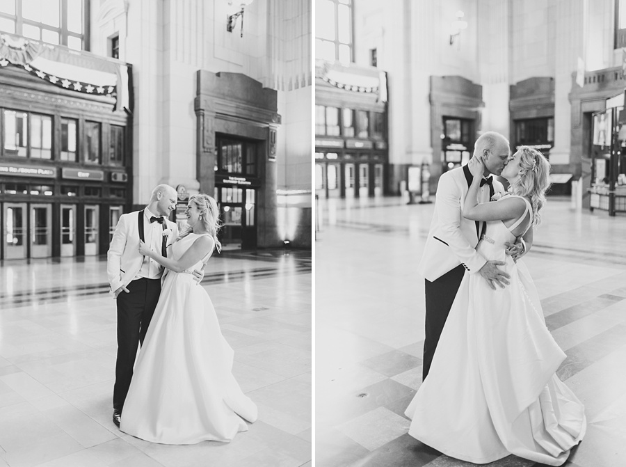 Union Station Kansas City Wedding, Catherine Rhodes Photography, Kansas City Wedding Photographer, Classic Wedding Reception