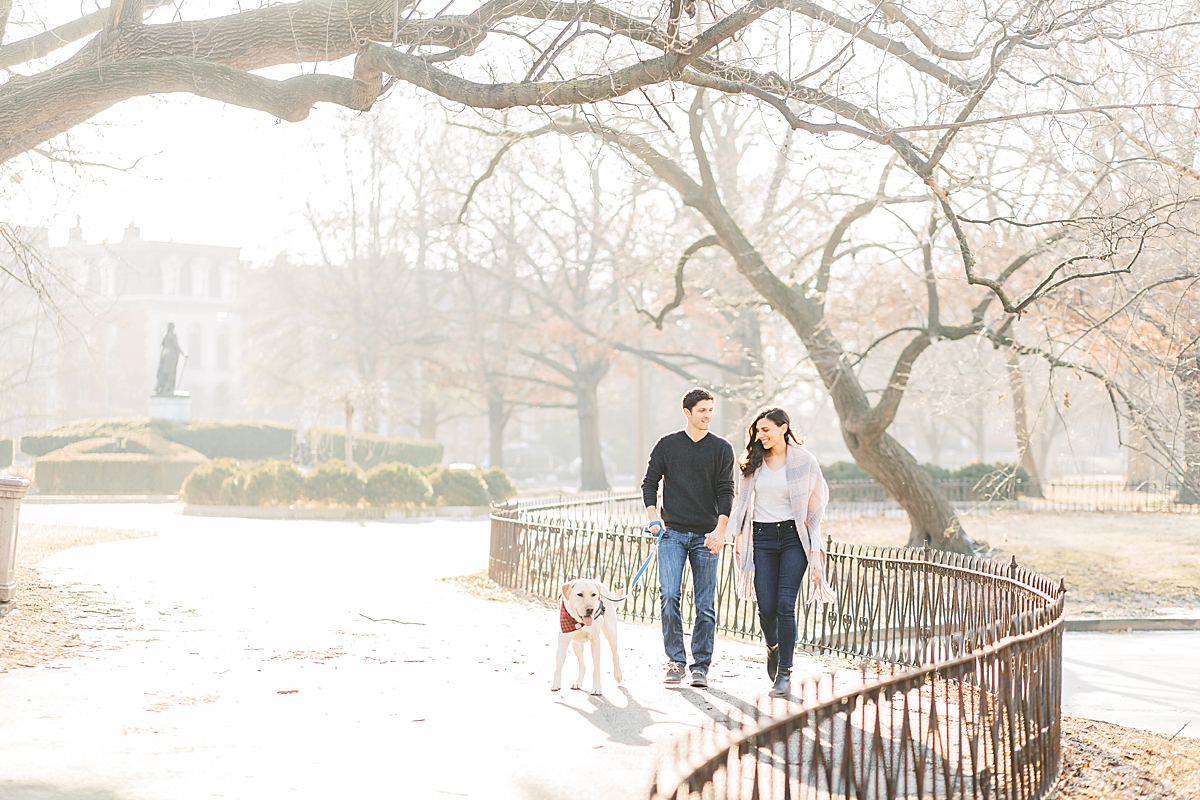 Downtown St. Louis Engagement Session, Small Batch St. Louis, Lafayette Park St. Louis, St. Louis Wedding Photographer, STL Engagements
