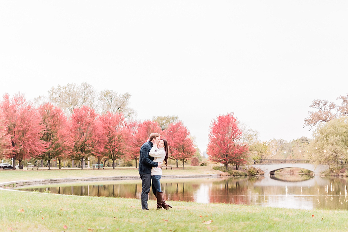 Forest Park Fall Engagement Session, Fall Engagement, Forest Park Engagements, Catherine Rhodes Photography, St. Louis Engagement Session